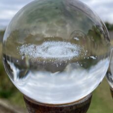 5061098722118 1 3D Crystal Ball Decorative Garden Stake Ornament Milky Way.JPG